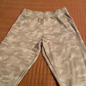 Women’s Joggers, Brand=Pink, color=Camouflage, Size=M